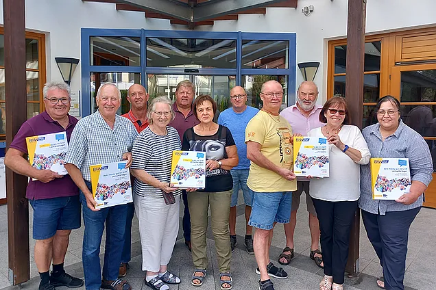 die zukünftigen Handytrainer:innen des Waldviertler Kernlands