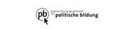 Das Headerbild zeigt das Logo der Österreichischen Gesellschaft für politische Bildung. In mittelgrauem Farbton liest man die Kleinbuchstaben pb, die inmitten eines Kreises stehen. Rechts unten zeigt ein Mauspfeil in den Kreis hinein. 